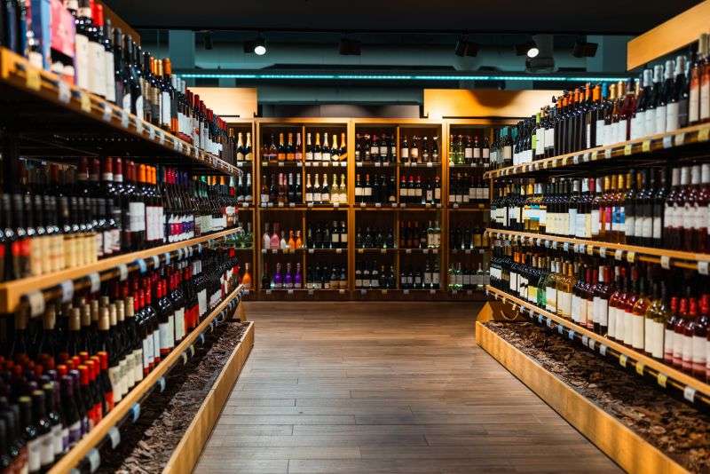 liquor store